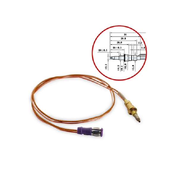 ТЕРМОДВОЙКА 50 см - изображение 2